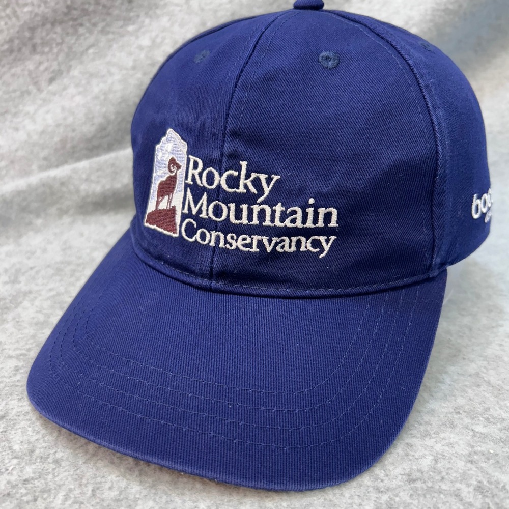 Rocky Mountain Conservancy Unisex Blue Boco Gear Baseball Hat Member OSFM